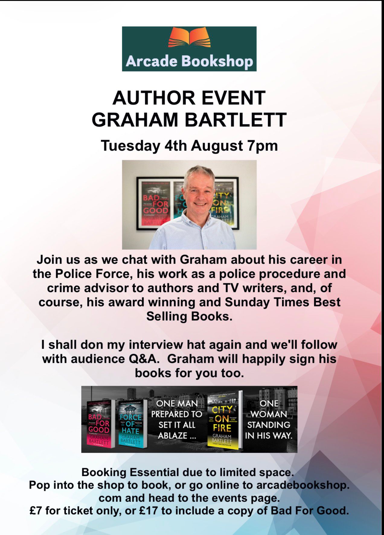 Author Event - Graham Bartlett
