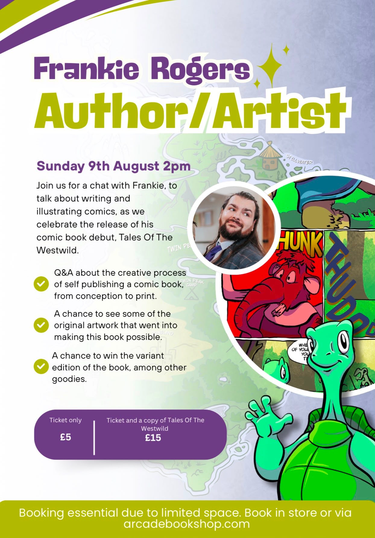 Author Event, Frankie Rogers with Tales Of The Westwild