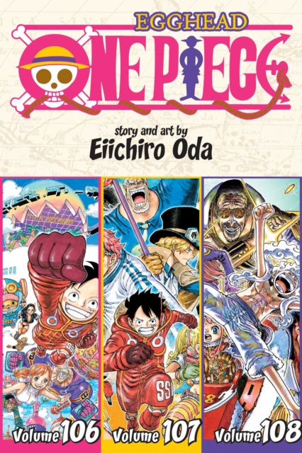 One Piece (Omnibus Edition), Vol. 36 : Includes vols. 106, 107 & 108, Eiichiro Oda - Pre-order for publication 16th July