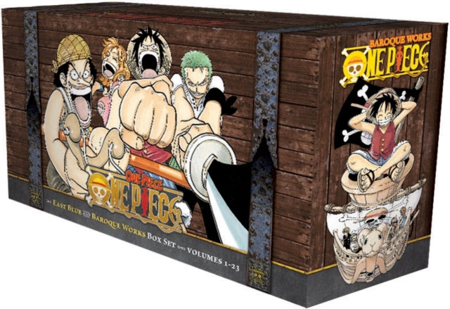 One Piece Box Set 1: East Blue and Baroque Works : Volumes 1-23 with Premium Volume 1, Eiichiro Oda