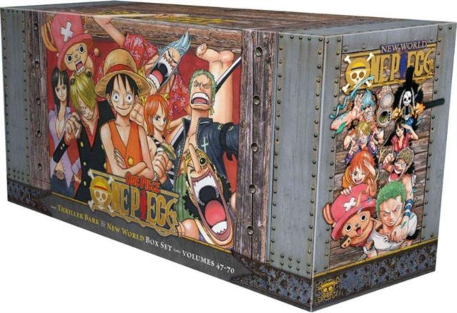 One Piece Box Set 3: Thriller Bark to New World : Volumes 47-70 with Premium Volume 3, Eiichiro Oda