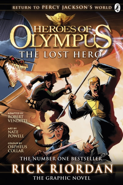 The Lost Hero: The Graphic Novel (Heroes of Olympus Book 1), Rick Riordan