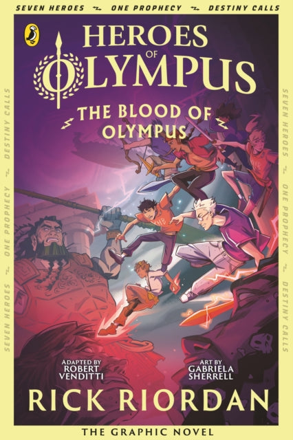 The Blood of Olympus: The Graphic Novel (Heroes of Olympus Book 5), Rick Riordan - Pre-order for publication 3rd September