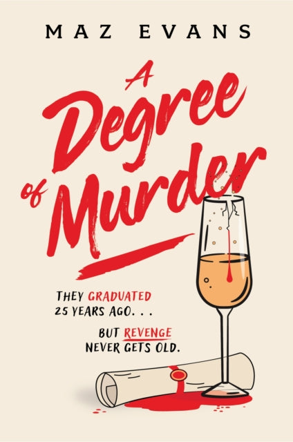 A Degree of Murder, Maz Evans - Pre-order for publication 9th April 2026