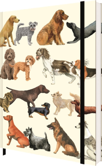 Emma Bridgewater Dogs Notebook A5 lined