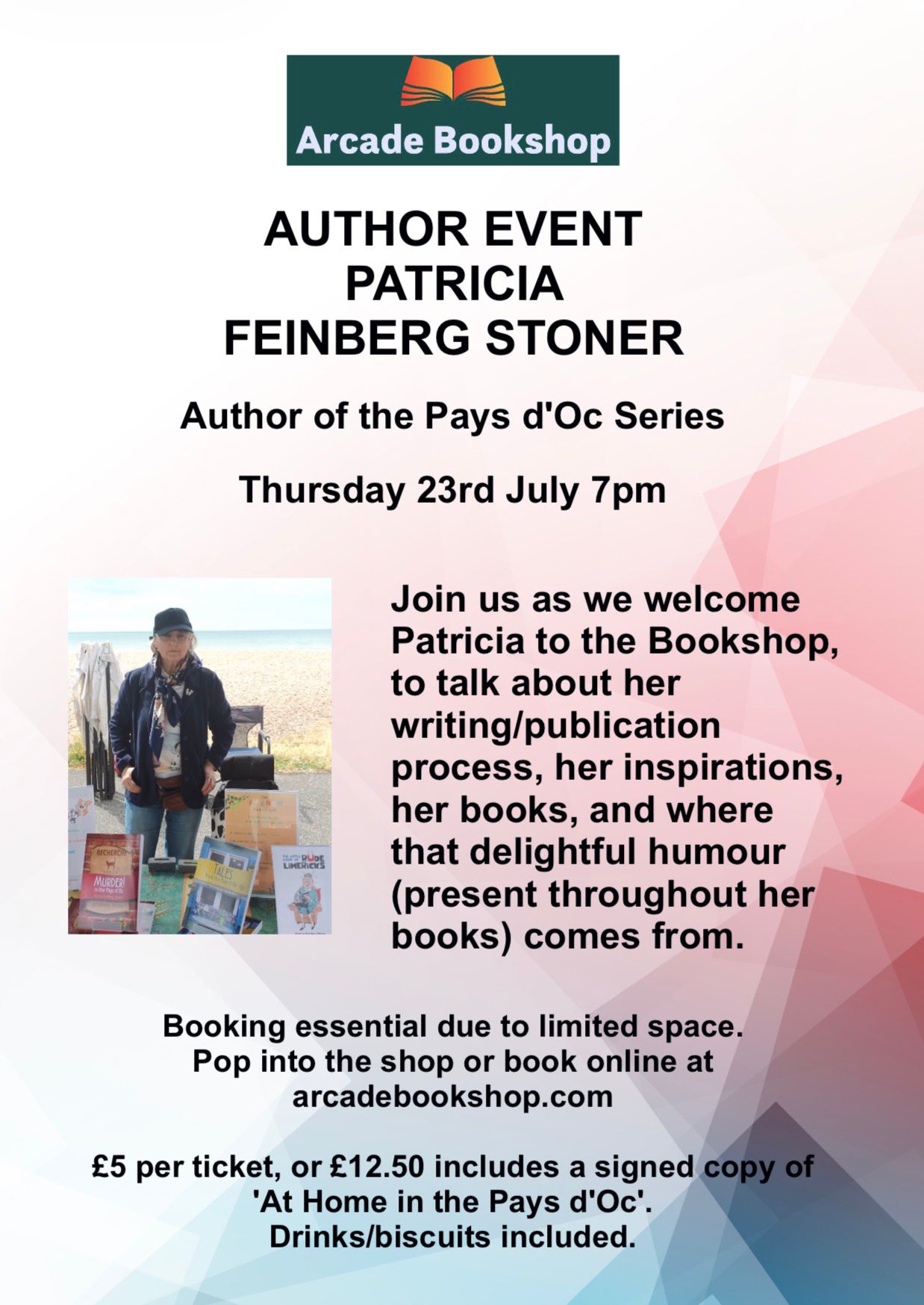 Author event - Patricia Feinberg Stoner