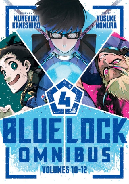 Blue Lock Omnibus 4 (Vol. 10-12), Muneyuki Kaneshiro - Pre-order for publication 25th August