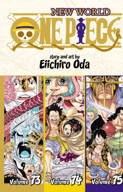 One Piece (Omnibus Edition), Vol. 25 : Includes vols. 73, 74 & 75, Eiichiro Oda