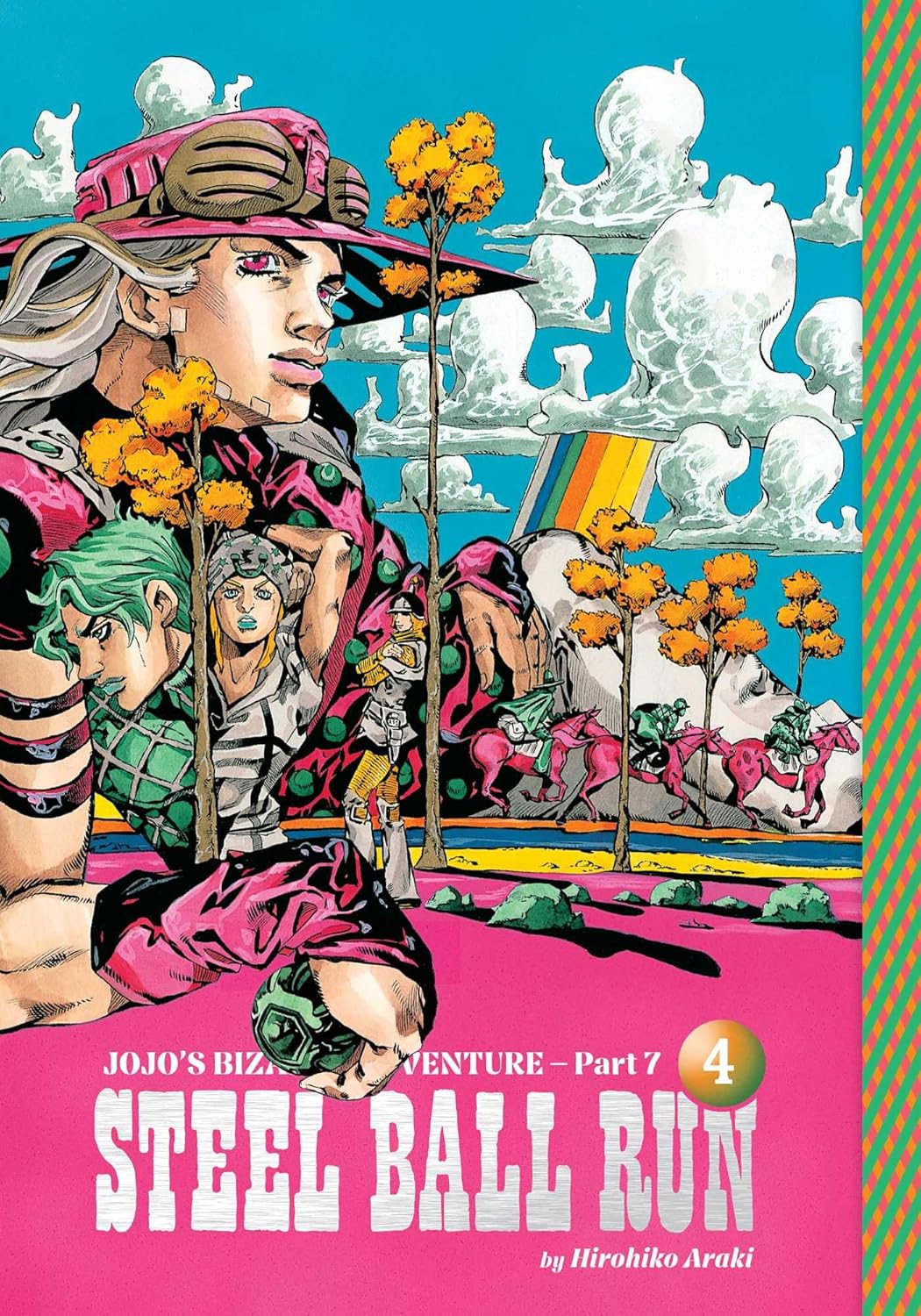 JoJo's Bizarre Adventure: Part 7 - Steel Ball Run, Vol. 4, Hirohiko Araki