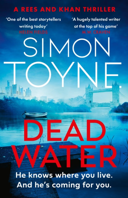Dead Water, Simon Toyne - Pre-order for publication 9th April 2026