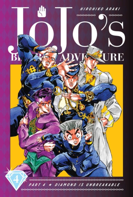 JoJo's Bizarre Adventure: Part 4 - Diamond Is Unbreakable, Vol. 4, Hirohiko Araki