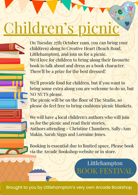 Children's Picnic - Littlehampton Book Festival - Tuesday 27th October 11am