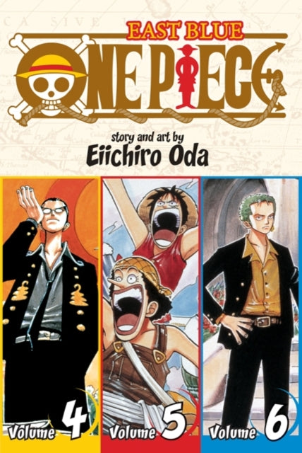 One Piece (Omnibus Edition), Vol. 2 : Includes vols. 4, 5 & 6, Eiichiro Oda