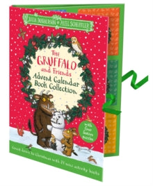 The Gruffalo and Friends Advent Calendar Book Collection: Countdown to Christmas with 24 mini activity books, Julia Donaldson, Axel Scheffler