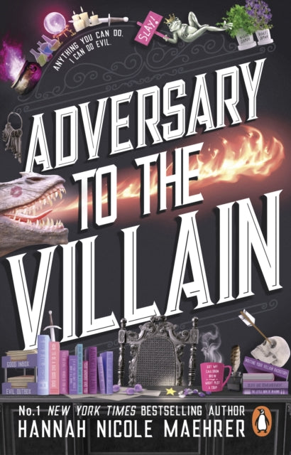 Adversary To The Villain (Assistant To The Villain Book 4), Hannah Nicole Maehrer - Pre-order for publication on 6th August 2026