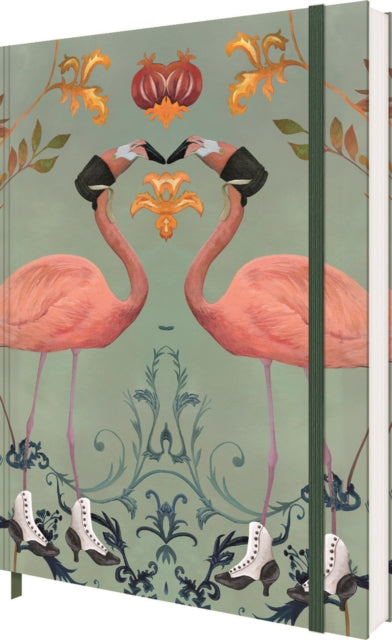Sandrine Chambery Flamingos Notebook