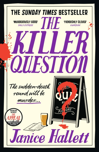 The Killer Question, Janice Hallett - Pre-order for publication 7th May