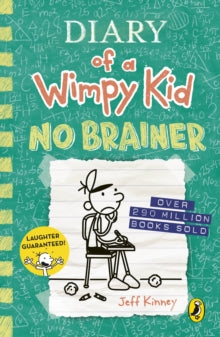 Diary of a Wimpy Kid: No Brainer (Book 18), Jeff Kinney