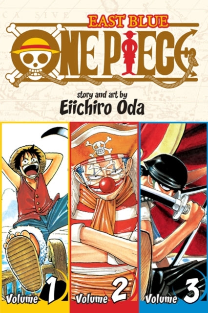 One Piece (Omnibus Edition), Vol. 1 : Includes vols. 1, 2 & 3, Eiichiro Oda