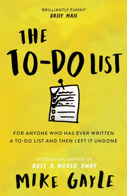 The To-Do List, Mike Gayle